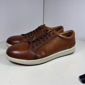 Florsheim Shoe Company Work Oxford Shoes Men's Brown Leather Lace Up Size 9 E